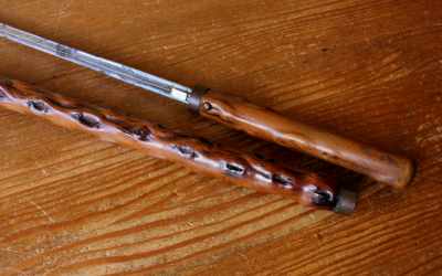 Antique Thornwood Swordstick
