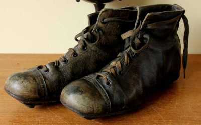 Dark Brown Football Boots