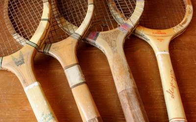 Four Tennis Rackets