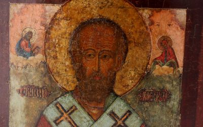 Russian Icon St Nicholas