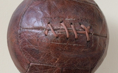 Small 1940 Twelve Panel Five Lace Football