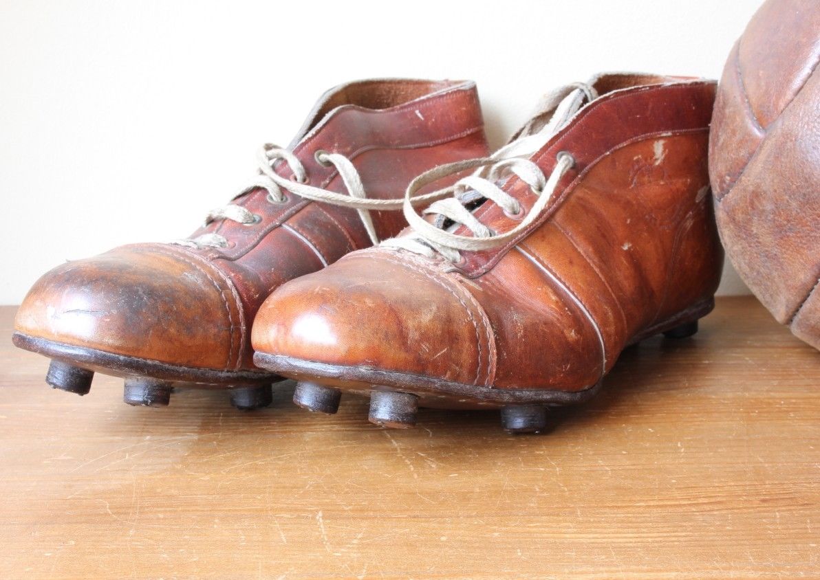 old football boots
