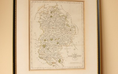 1793 Bedfordshire Map