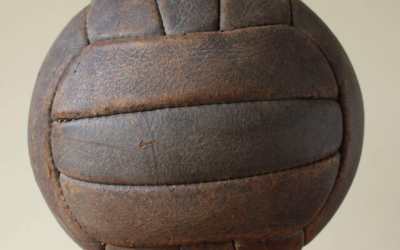 18P Leather Soccer Ball