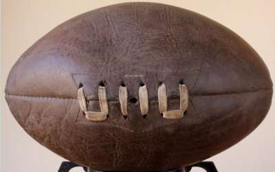 1950 Brown Rugby Ball