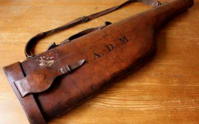 ADM Leather Shotgun Case