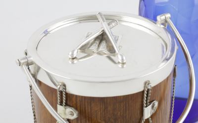 Antique Drum Ice Bucket