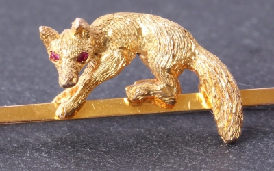 Fox Brooch