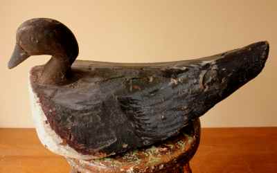 Antique French Decoy Duck