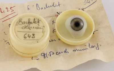 Antique French Glass Eye