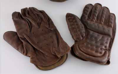Antique Goalkeeper Football Gloves