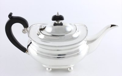 Antique Silver Teapot