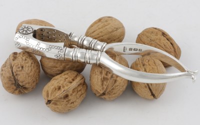Antique Solid Silver Nutcrackers