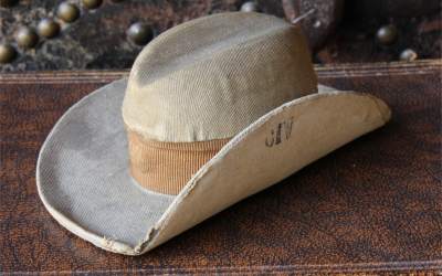 Boer War Hat Inkwell