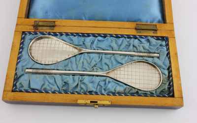 Boxed Tennis Racket Spoons