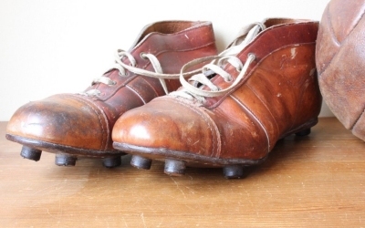 Brown International Football Boots