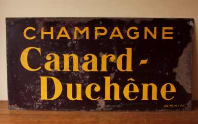 Canard Duchene Champagne Sign