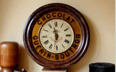 Chocolat Guerin Boutron Clock