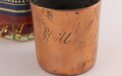Copper Half Gill Rum Mug