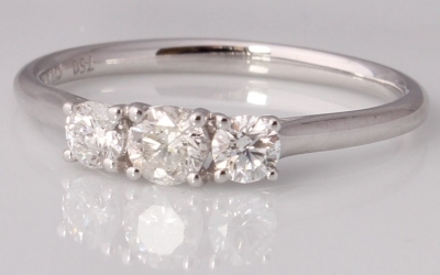 Diamond Trilogy Ring
