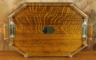 English Oak Antique Tray