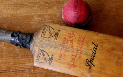 Eric Russell Cricket Bat