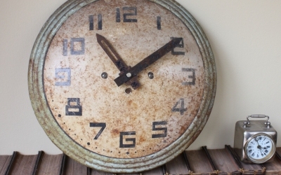 French Art Deco Wall Clock