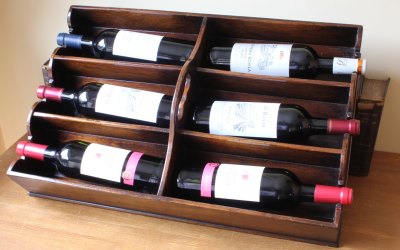 Wine Bottle Tray