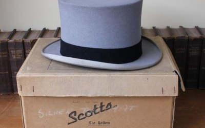 Grey Scott Top Hat
