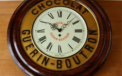 Guerin Boutron Chocolat Clock