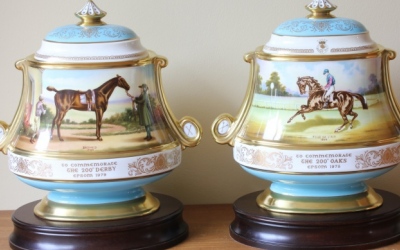 Horse Racing Urns