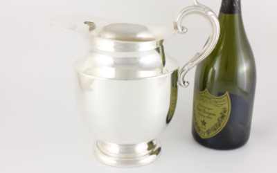 Large Plated Water Jug
