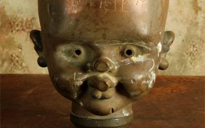 Large Vintage Doll Head Mould