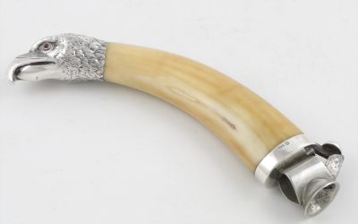 Silver Eagle Cigar Cutter