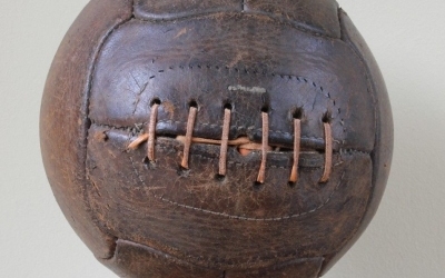Small Twelve Panel 1940 Football