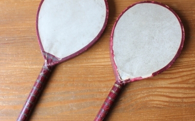 Antique Ping Pong Table Tennis Bats