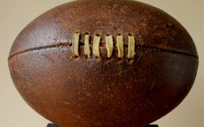 Vintage Large Rugby Ball