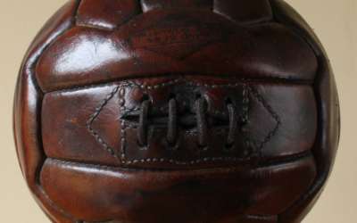 Vintage Locus Leather Football