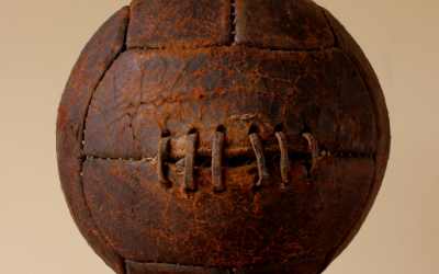 Vintage Stitched Football