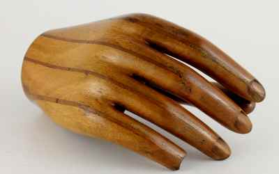 Vintage Wood Prosthetic Hand
