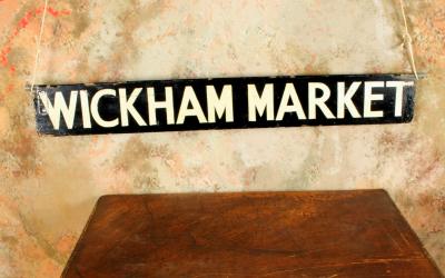 Wickham Market Station Sign